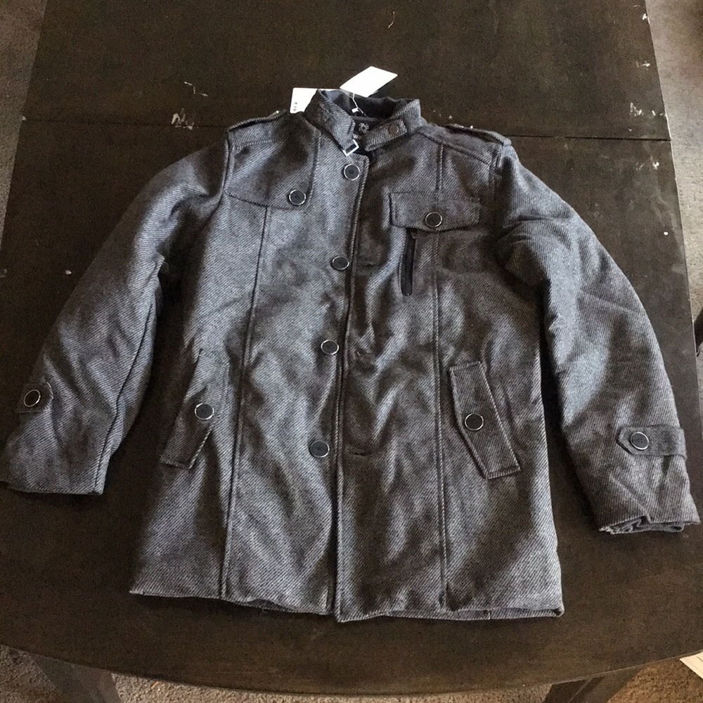 Men's Winter Jacket Wool Blend Pea Coat